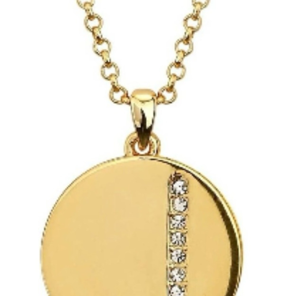 Real Simple Style Maiden Gold Necklace Locket | NWT - Picture 7 of 7